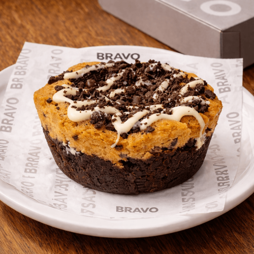Brookie Cookies and Cream